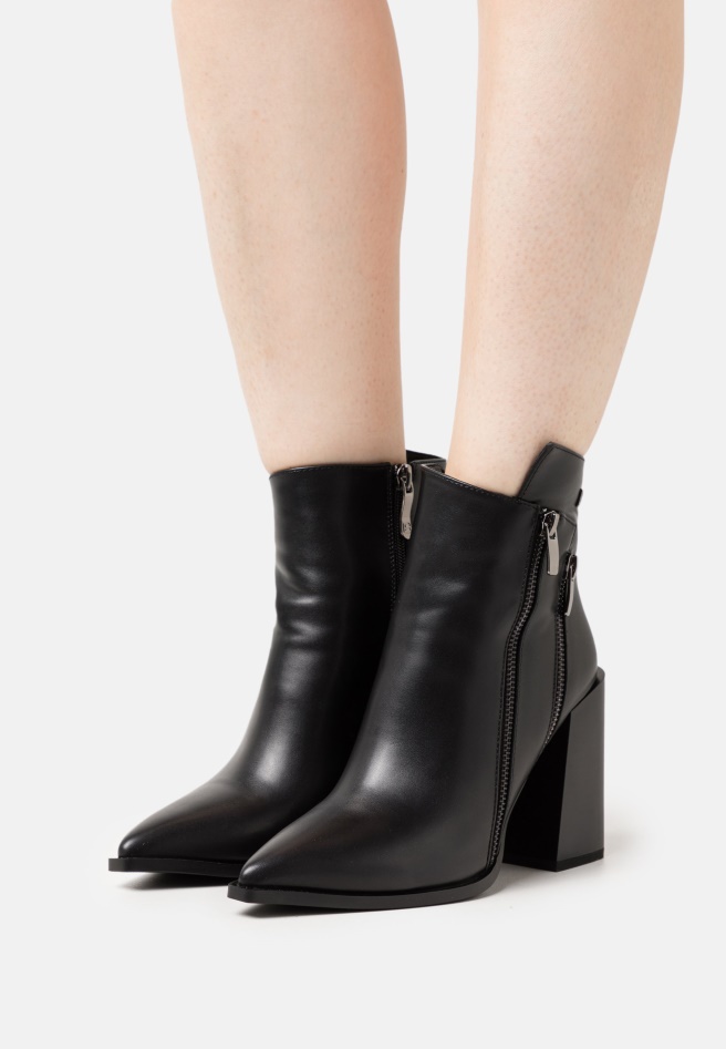 Platform Ankle Boots Black Gabor