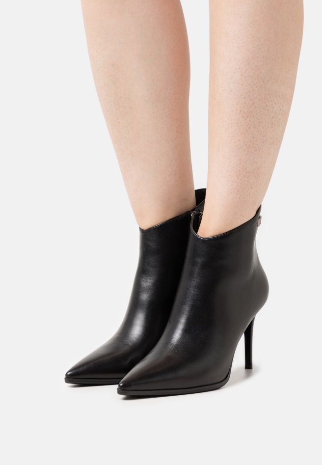 Platform Ankle Boots Black Gabor