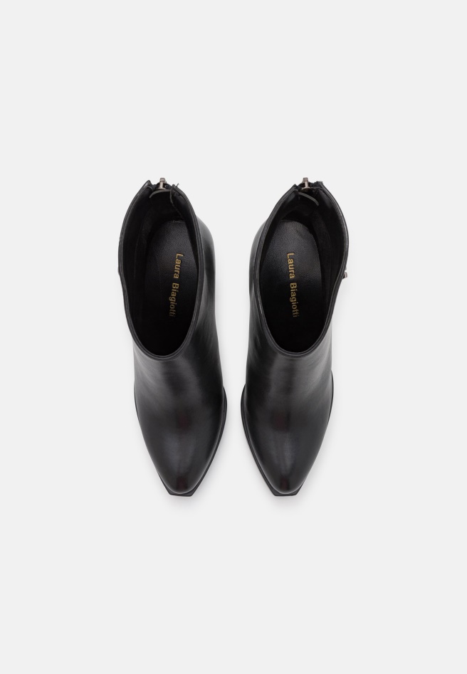 Platform Ankle Boots Black Gabor