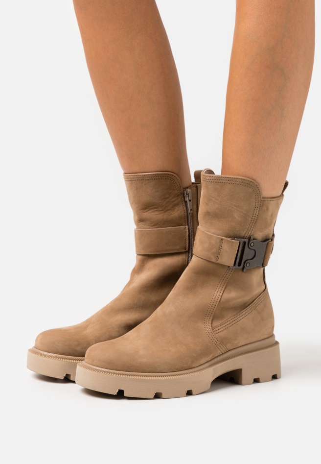 Platform Ankle Boots Gabor Tan