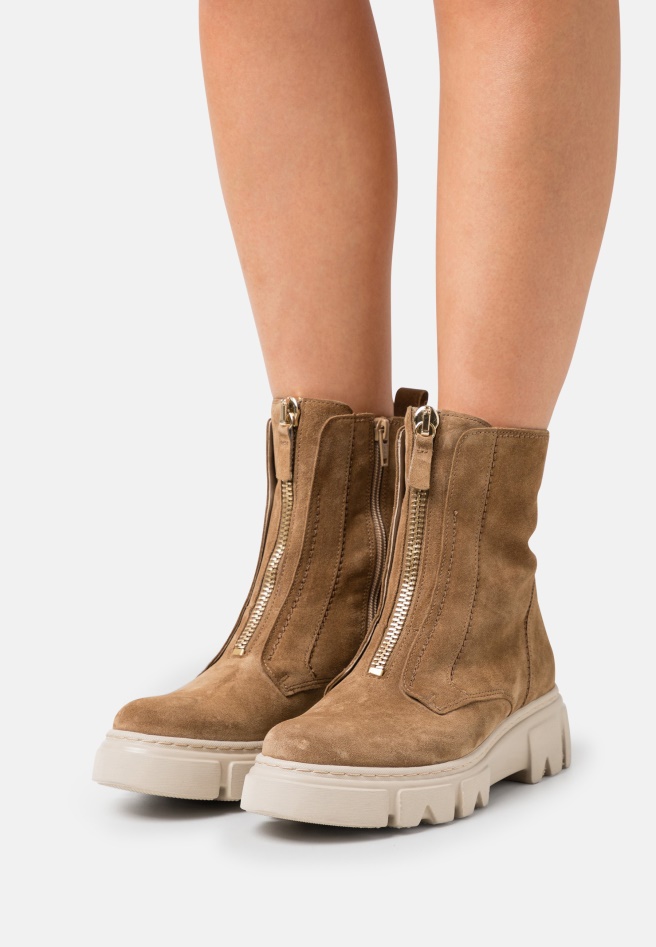 Platform Ankle Boots Gabor Tartufo/Cognac