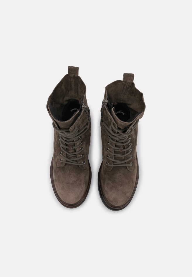 Platform Ankle Boots Gabor Tartufo/Cognac