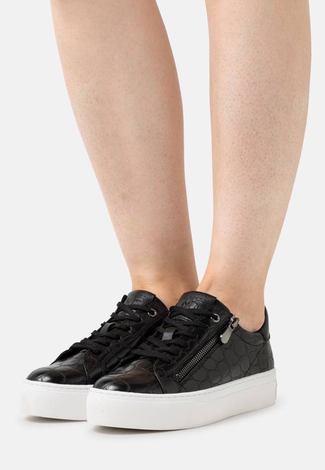 Platform Ankle Boots Pazifik/Blau/Natur Gabor