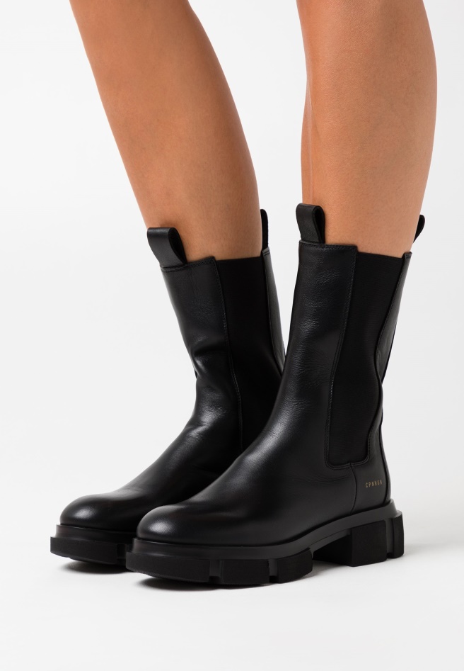 Platform Boots Black Gabor