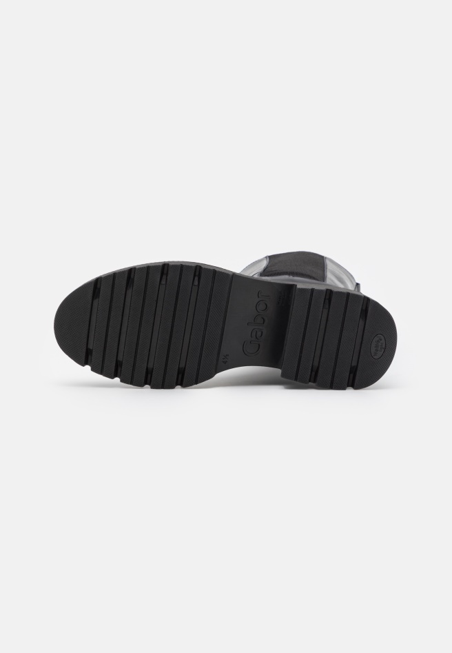 Platform Boots Black Gabor
