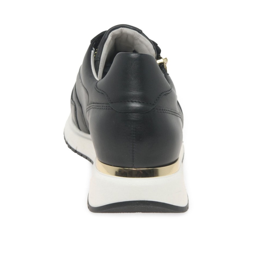 Princess Ladies Trainers Gabor Black/Gold