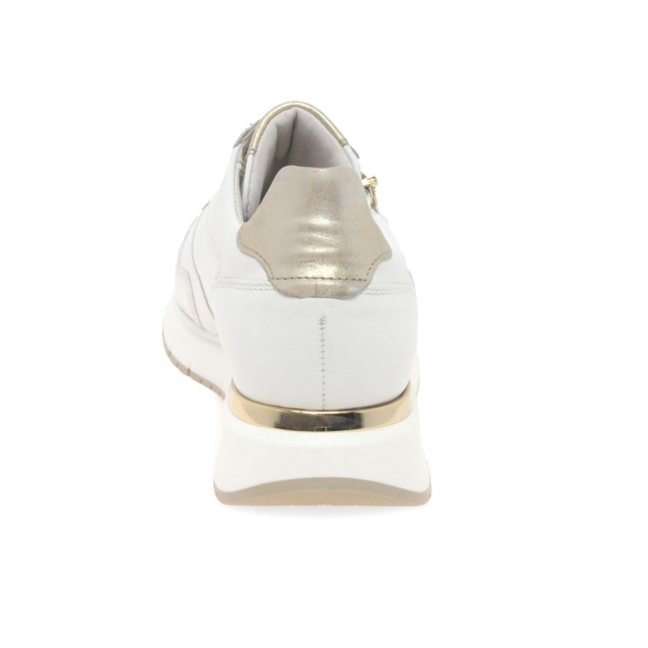 Princess Ladies Trainers White/Platino Gabor