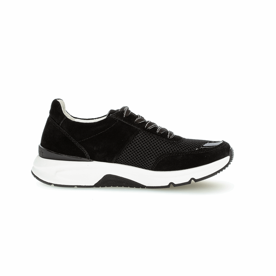 Rolling Soft Trainer Black Gabor