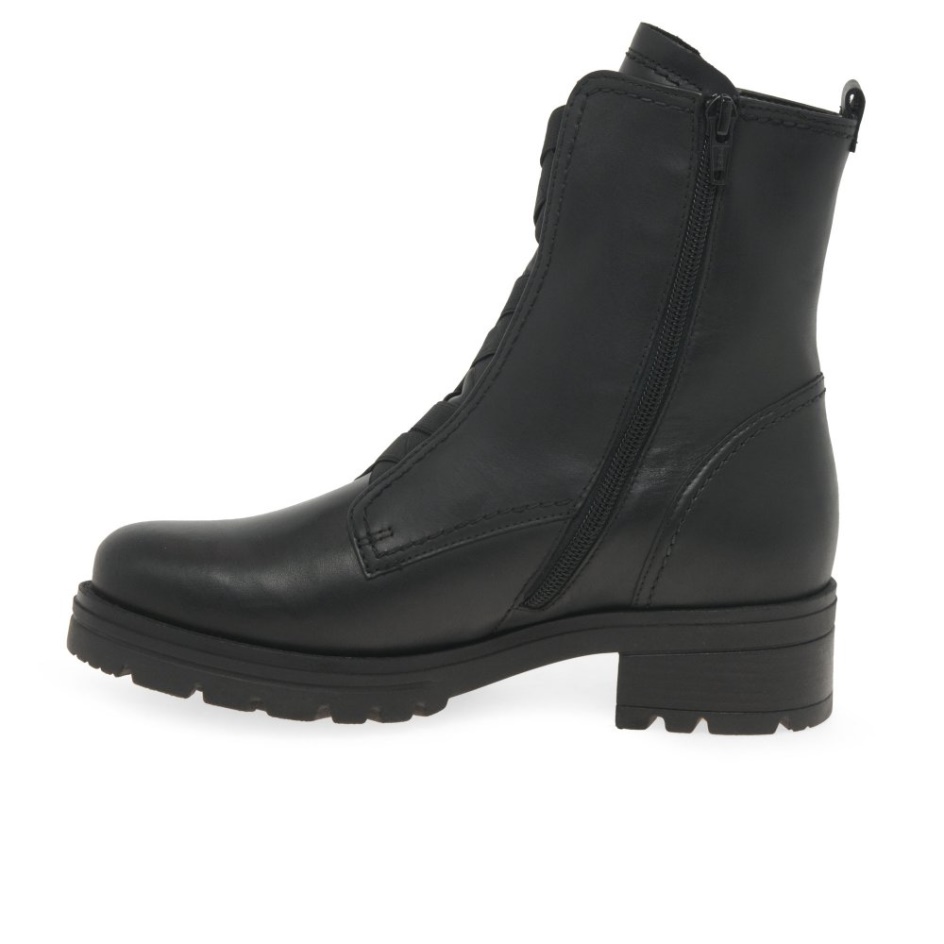 Sea Ladies Ankle Boots Black Gabor