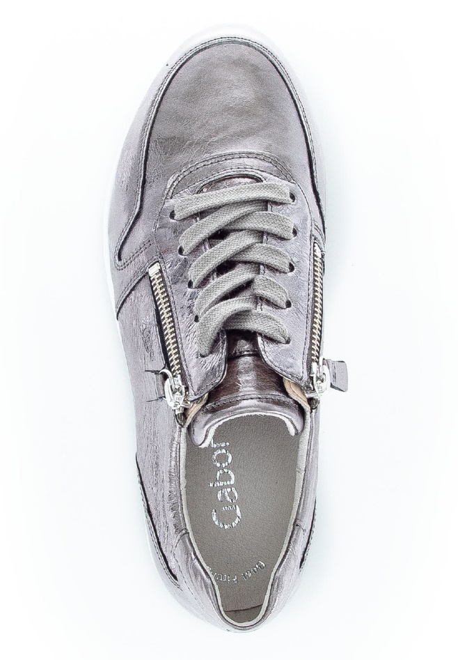 Silver Gabor Trainers