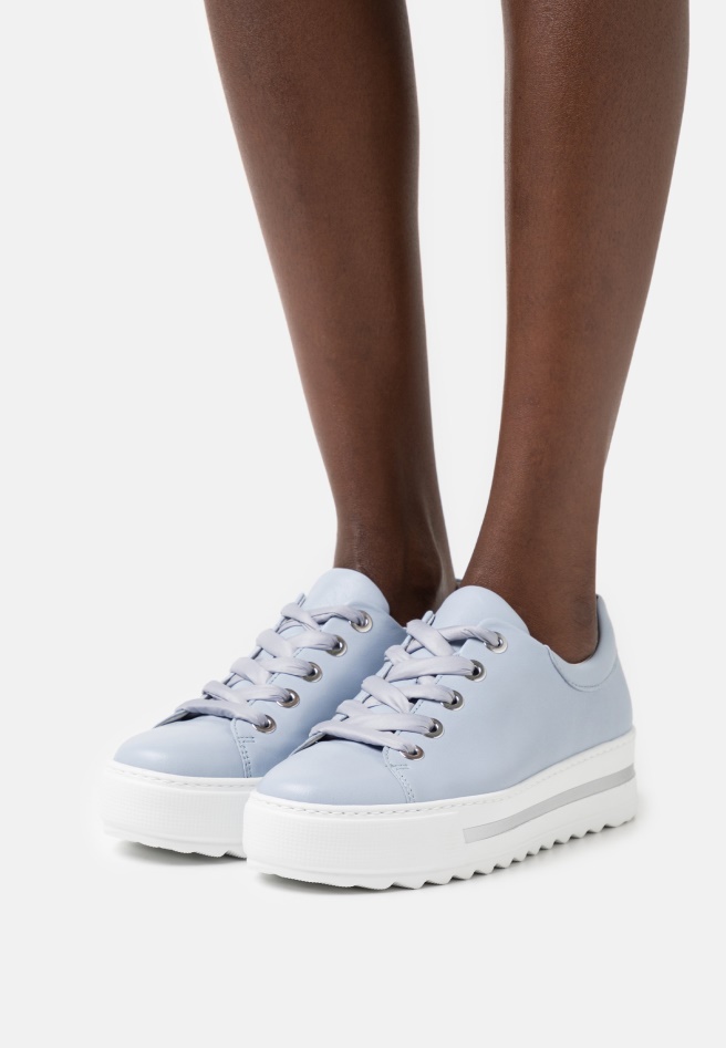 Silver Gabor Trainers