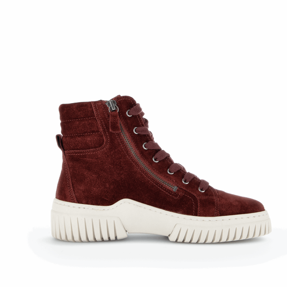 Sneaker Boot Dark Red Gabor