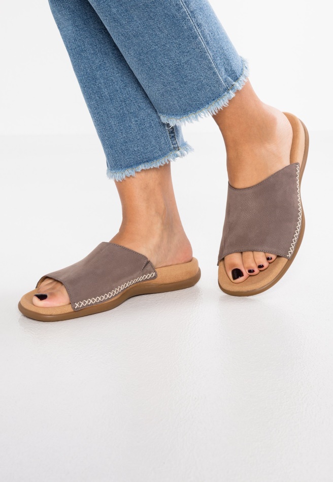 T-Bar Sandals Gabor Grey