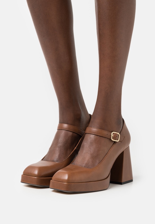 Vegan Noella - Platform Heels Gabor Brightpink