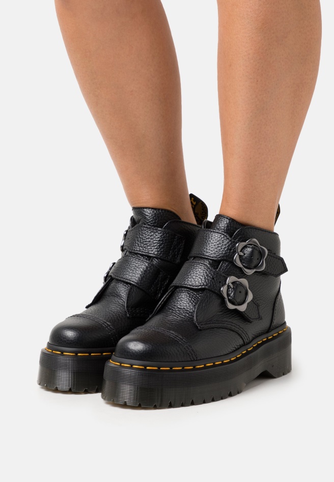 Vintage Black Gabor Leona - Lace-Up Heels