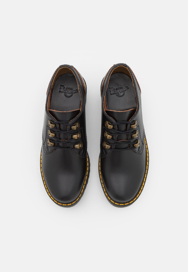 Vintage Black Gabor Leona - Lace-Up Heels