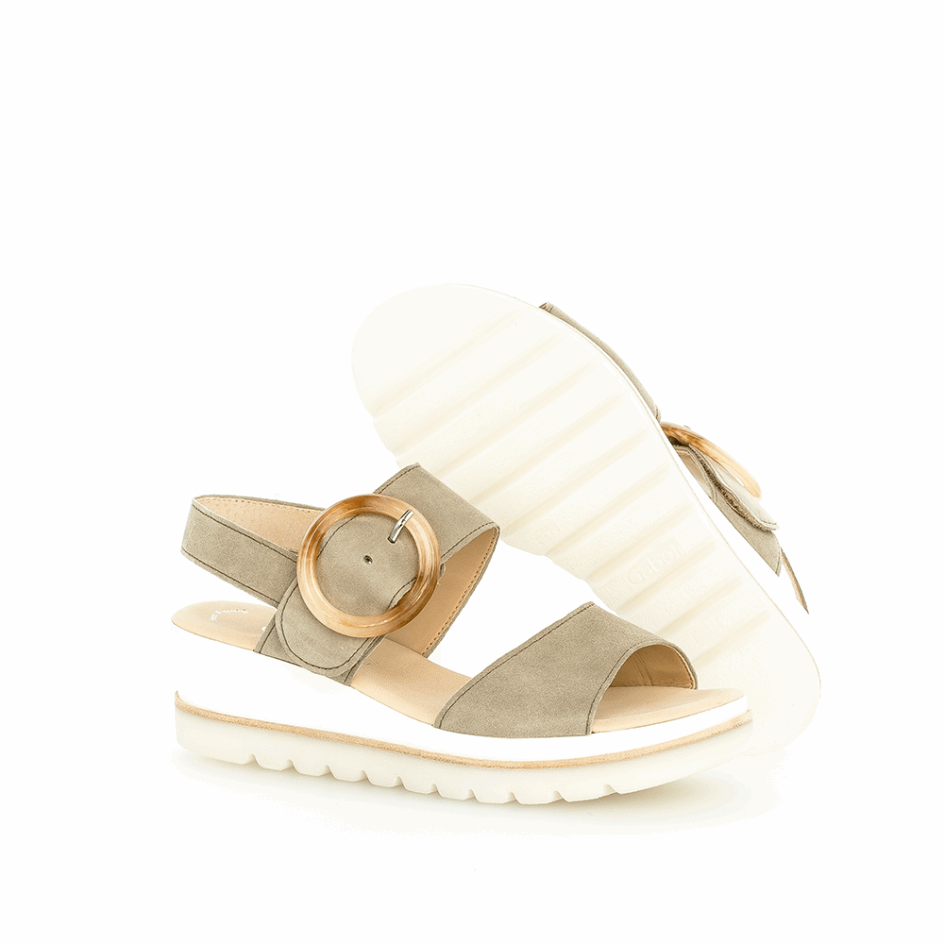 Wedge Ankle Strap Sandal Gabor Reed