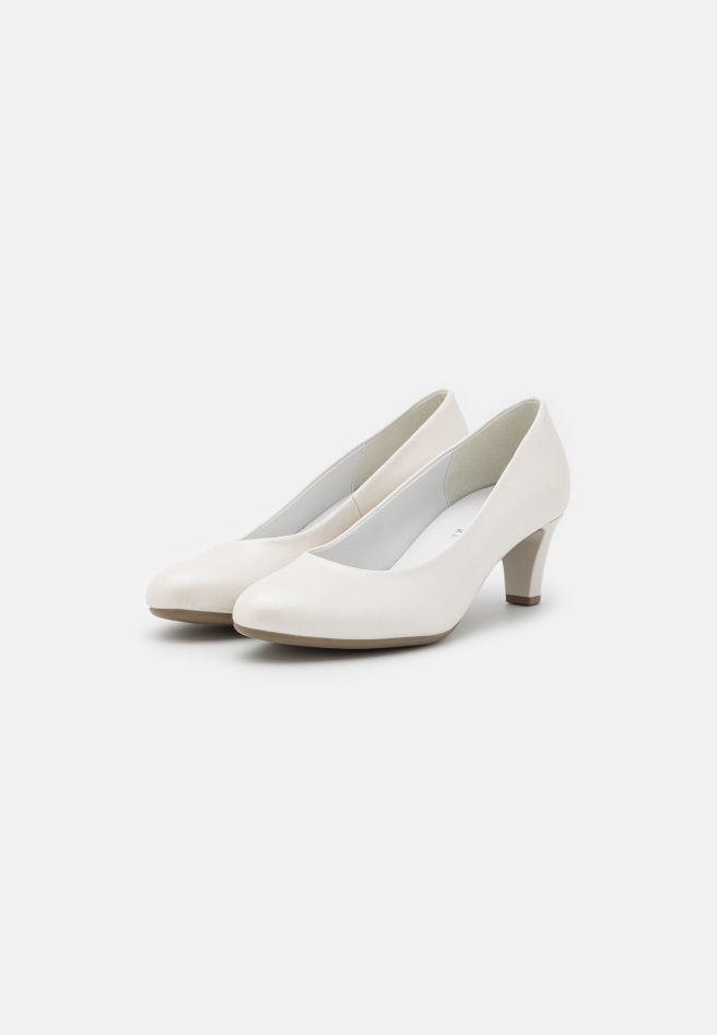 White Classic Heels Gabor