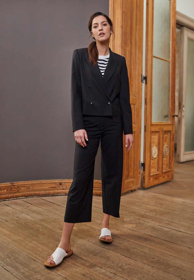 White Gabor T-Bar Sandals