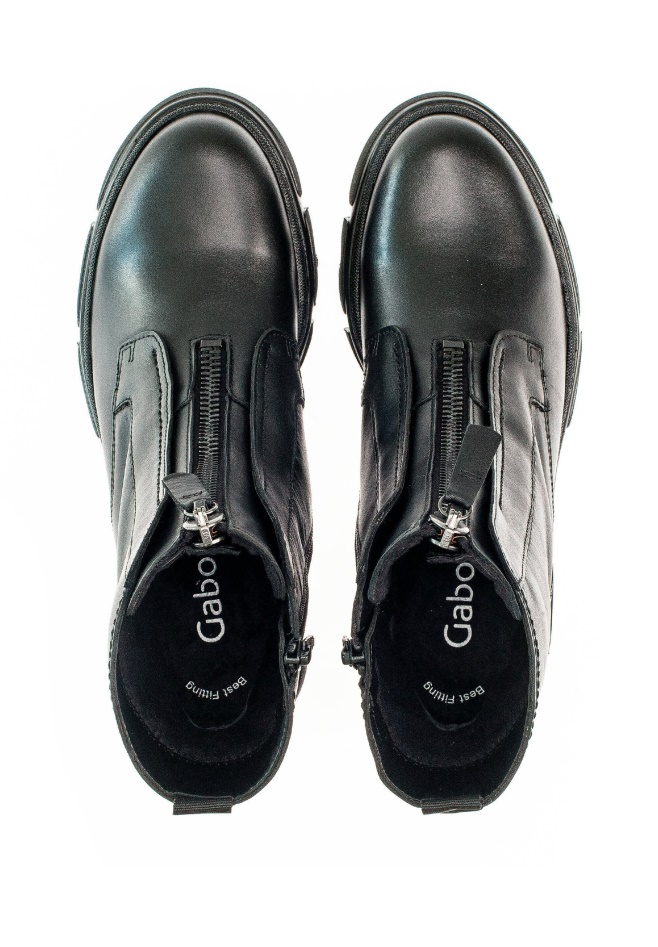 Women Gabor Black Classic Ankle Boots