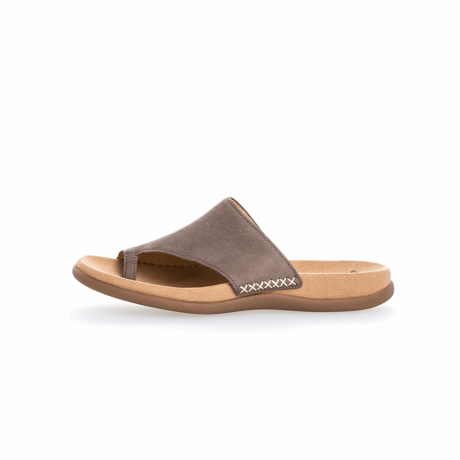 Brown Toeloop Sandal Gabor