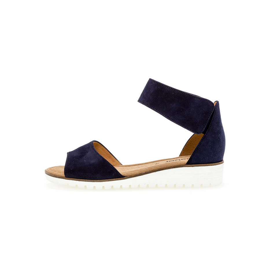 Gabor Anklestrap Sandal Bluette