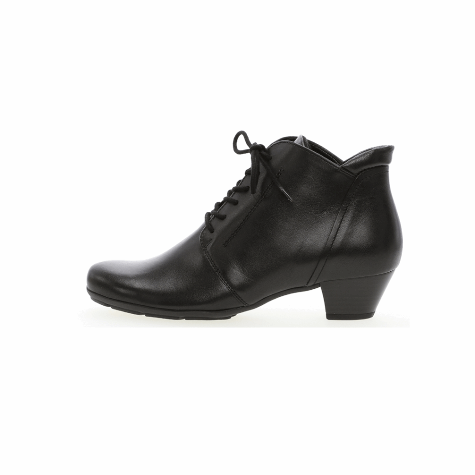 Laceup Shootie Gabor Black