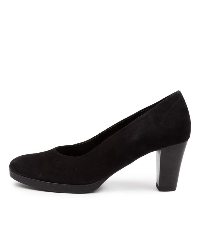 Gabor Beverly Schwarz Suede