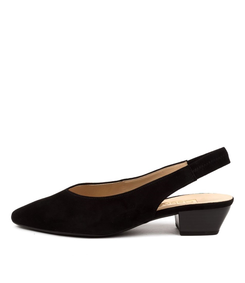 Gabor Gracie Schwarz Suede