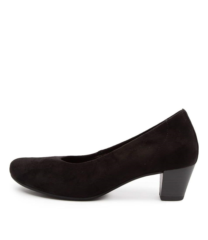 Gabor Kira Schwarz Suede