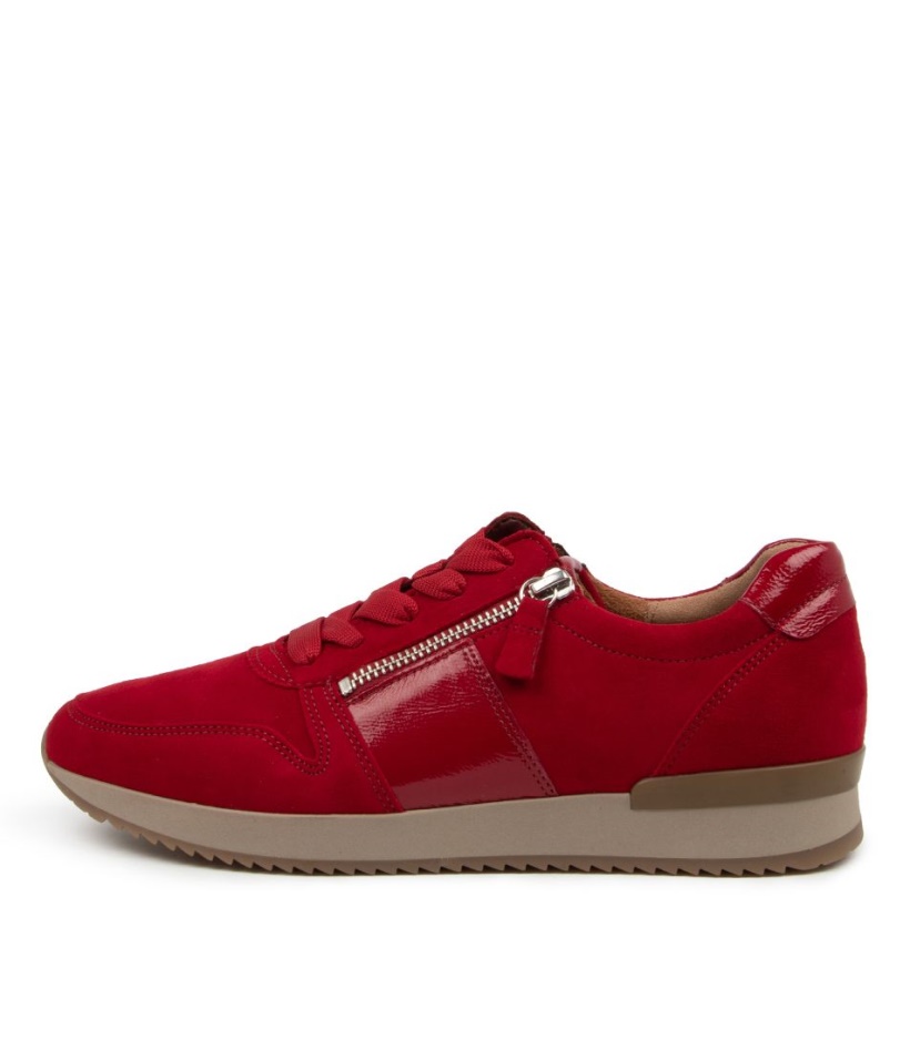 Gabor Madison Red Suede