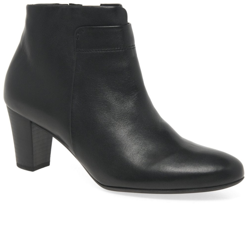 Gabor Matlock Womens Ankle Boots Black