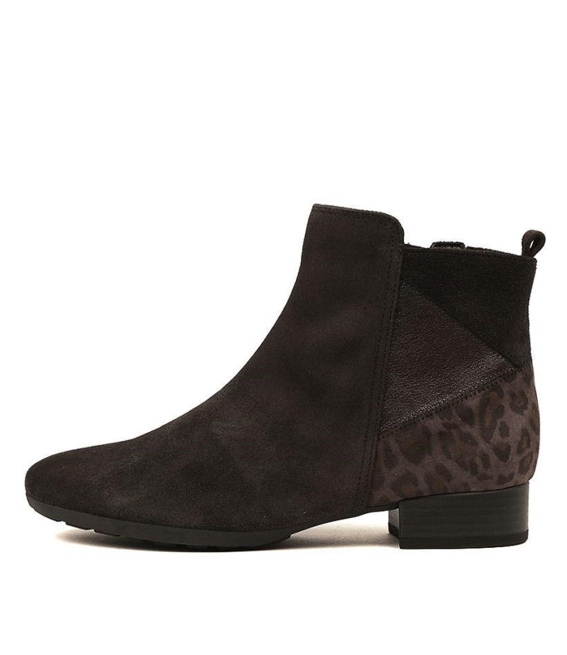 Gabor Reggae Dark Grey Leather Multi