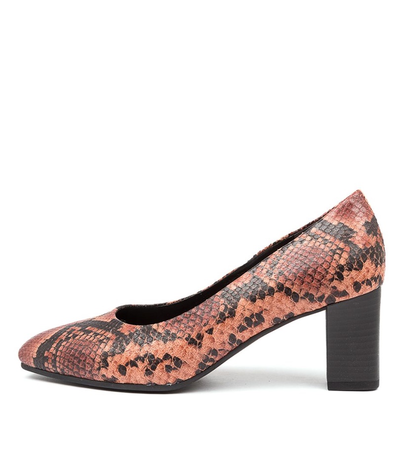 Gabor Scarlett Pink Multi Snake
