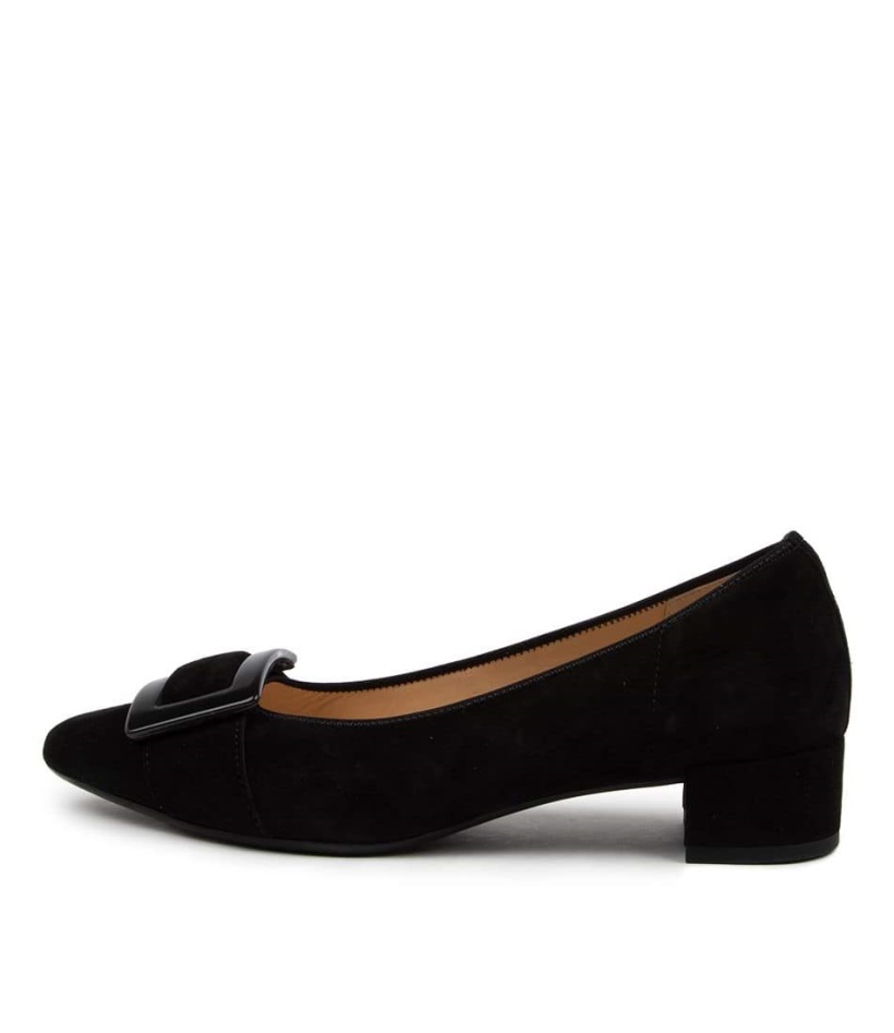 Gabor Telly Schwarz Suede