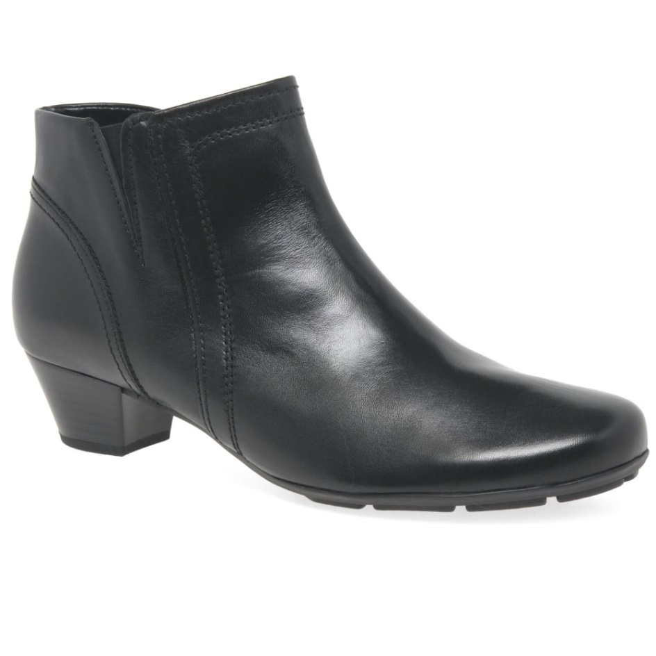 Heritage Womens Ankle Boots Black Gabor