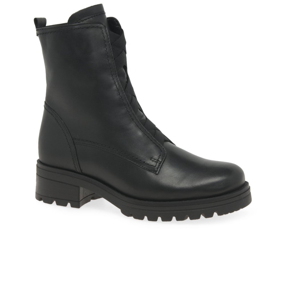 Sea Ladies Ankle Boots Black Gabor