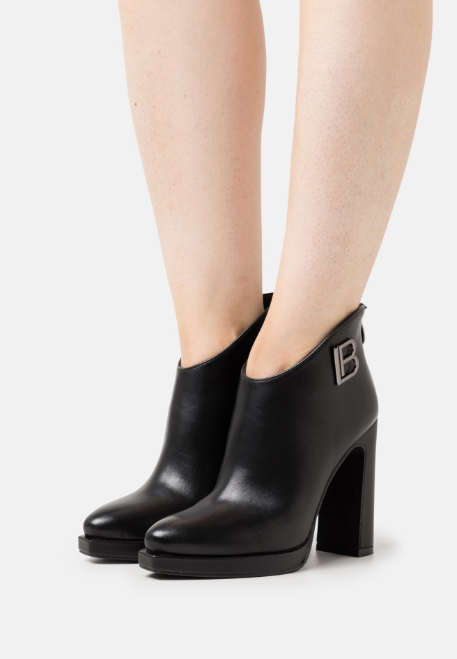 Platform Ankle Boots Black Gabor